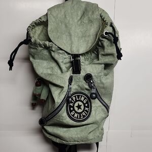 Kipling Rare Neutral Color Sage Unisex Backpack Comfort, Quality, Minimalist Wow